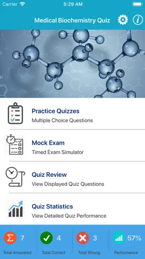 Medical Biochemistry Quiz screenshot 1