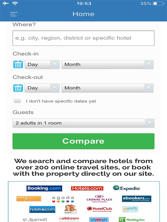 Weekly Hotel Deals - Hot Deals iPad screenshot 10 - Travel app