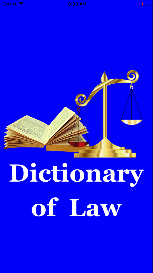 Legal / Law Dictionary Pro - 2.0 - (iOS)