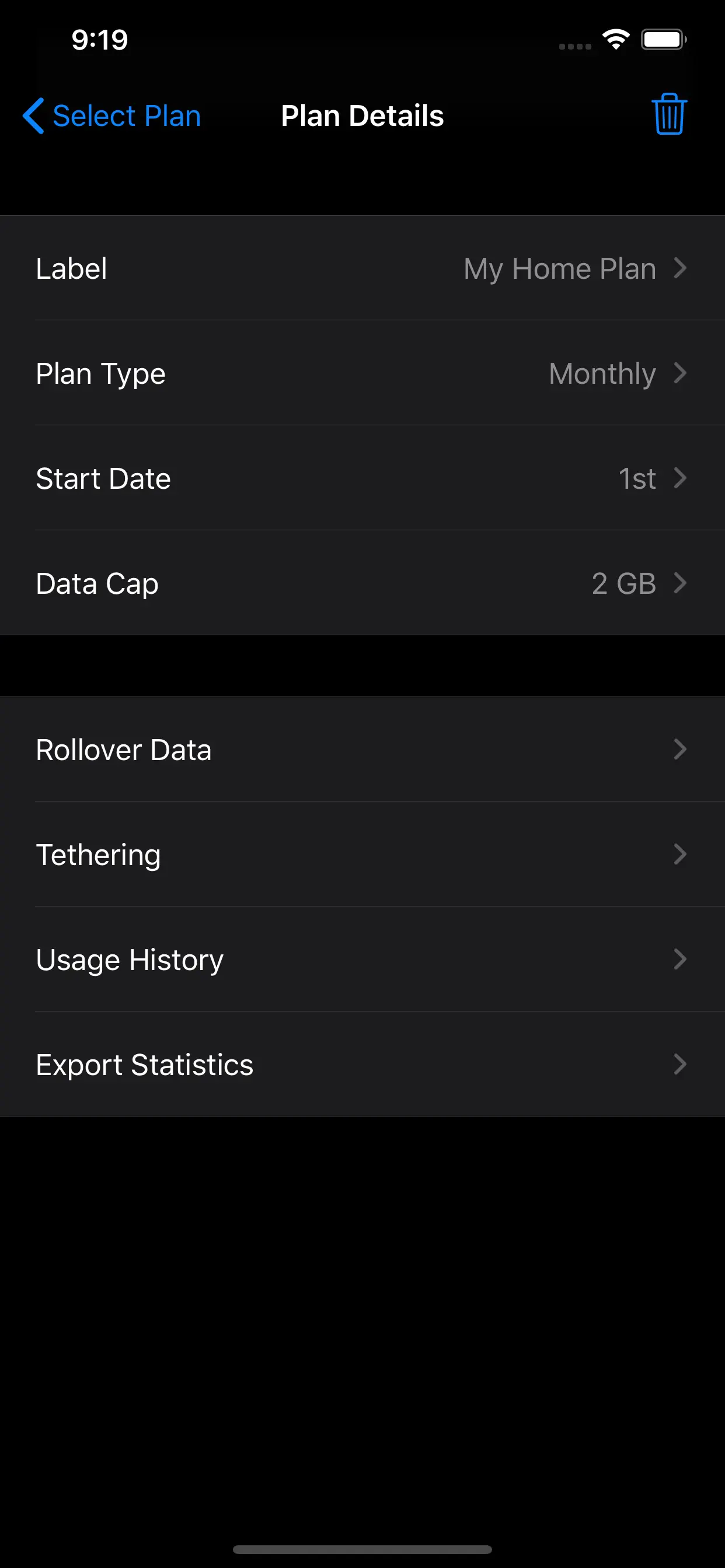 #9. DataMan - Data Usage Widget (iOS) Oleh: Johnny Ixe
