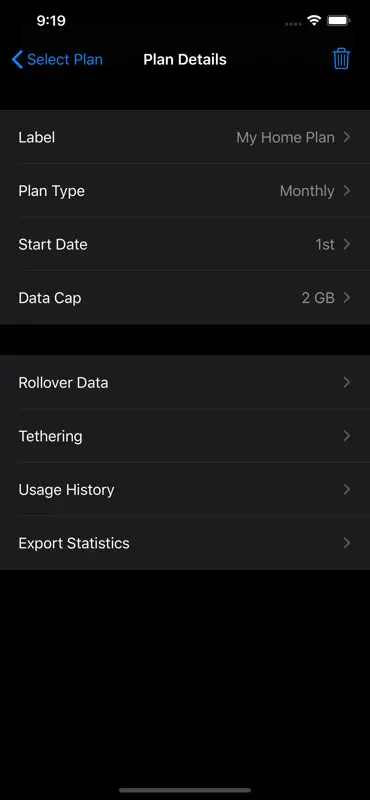 DataMan - Data Usage Widget screenshot 9 of 10