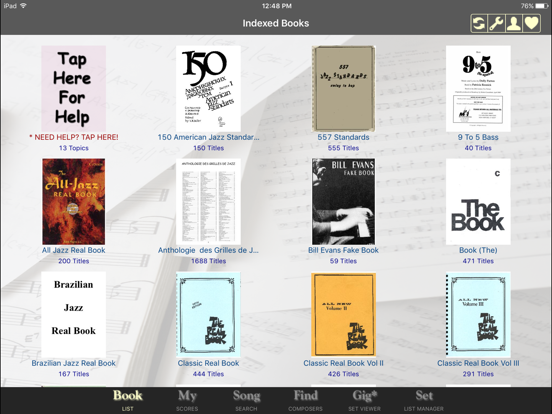 iGigBook Sheet Music Manager X iPad app afbeelding 6