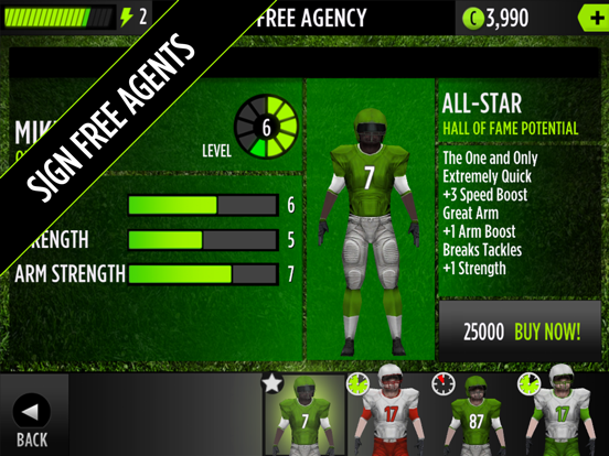 Mike Vick : GameTime Football iPad screenshot 4 - Games app
