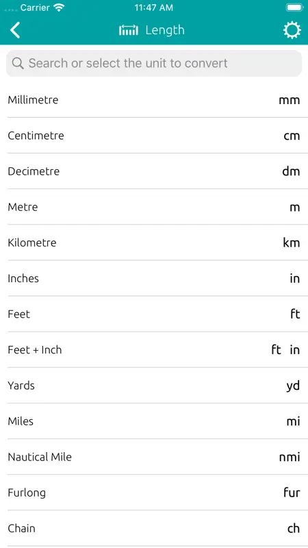Metric Converter, Convertidor screenshot 7 of 8