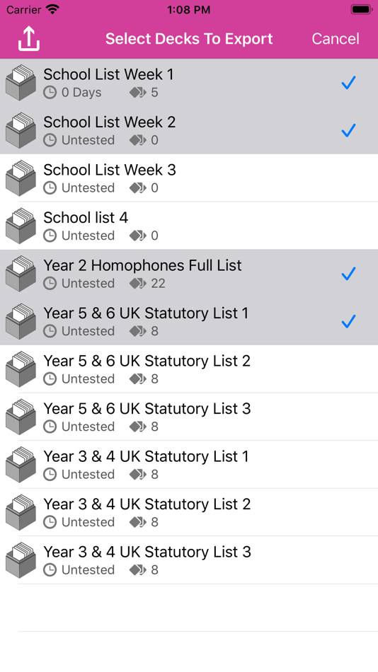 #4. Spelling Test Flashcards (iOS) 由: Alexander Aylesbury