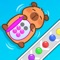 Welcome to Capybara Mania: Sorting Game, where you can enjoy matching and sorting capybaras and collecting candies