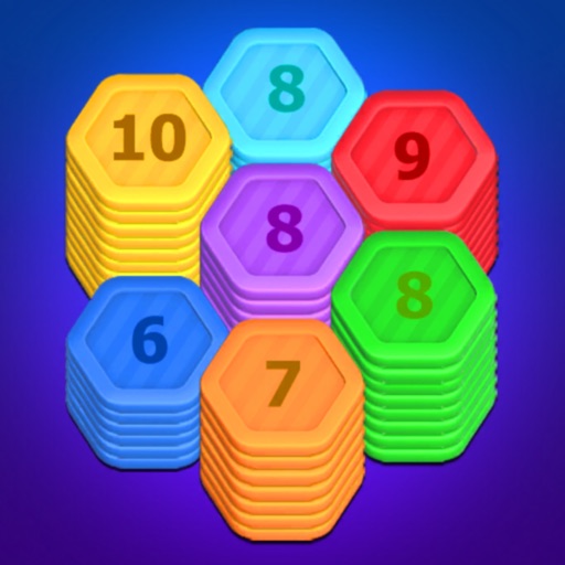 Hexa Stack: Color Sort Puzzle icon