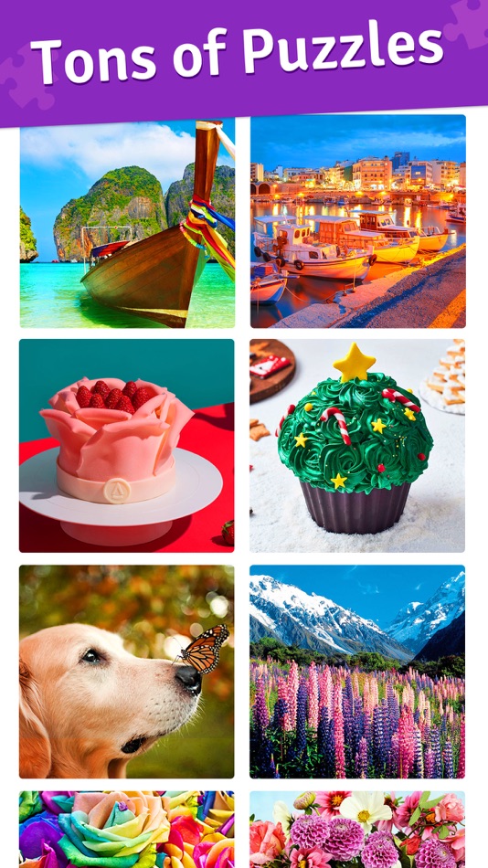 #5. Jigsaw Puzzle ++ (iOS) 来自: puzzle games for free