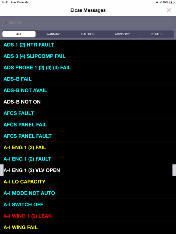 E-JETS Training Guide iPad screenshot 10 - Utilities app