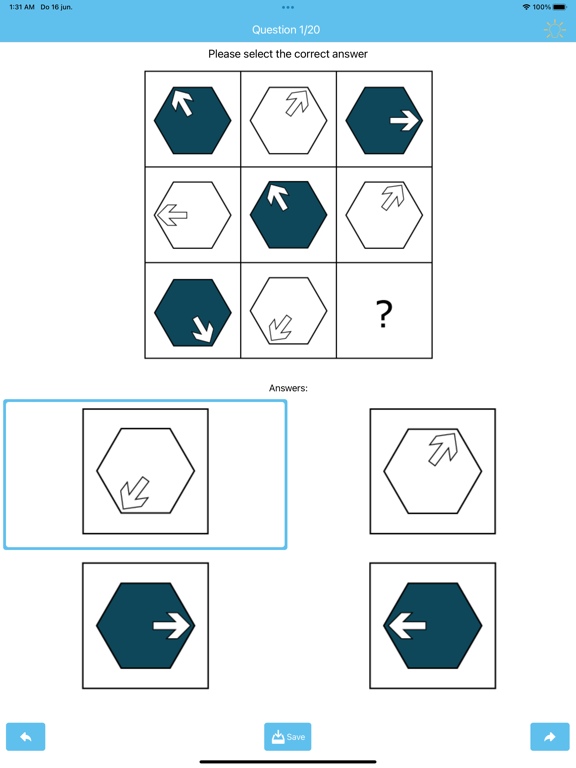 IQ Test: Logical Reasoning Pro