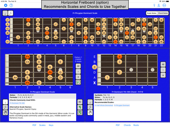 Screenshot #5 pour Guitar Scales & Chords Power