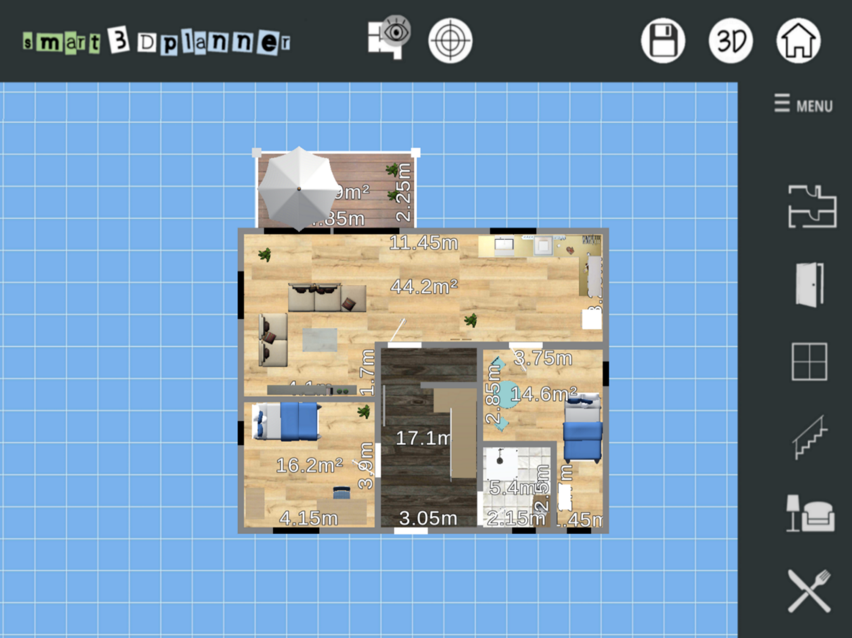 Floor Plan 3D | smart3Dplanner screenshot 6