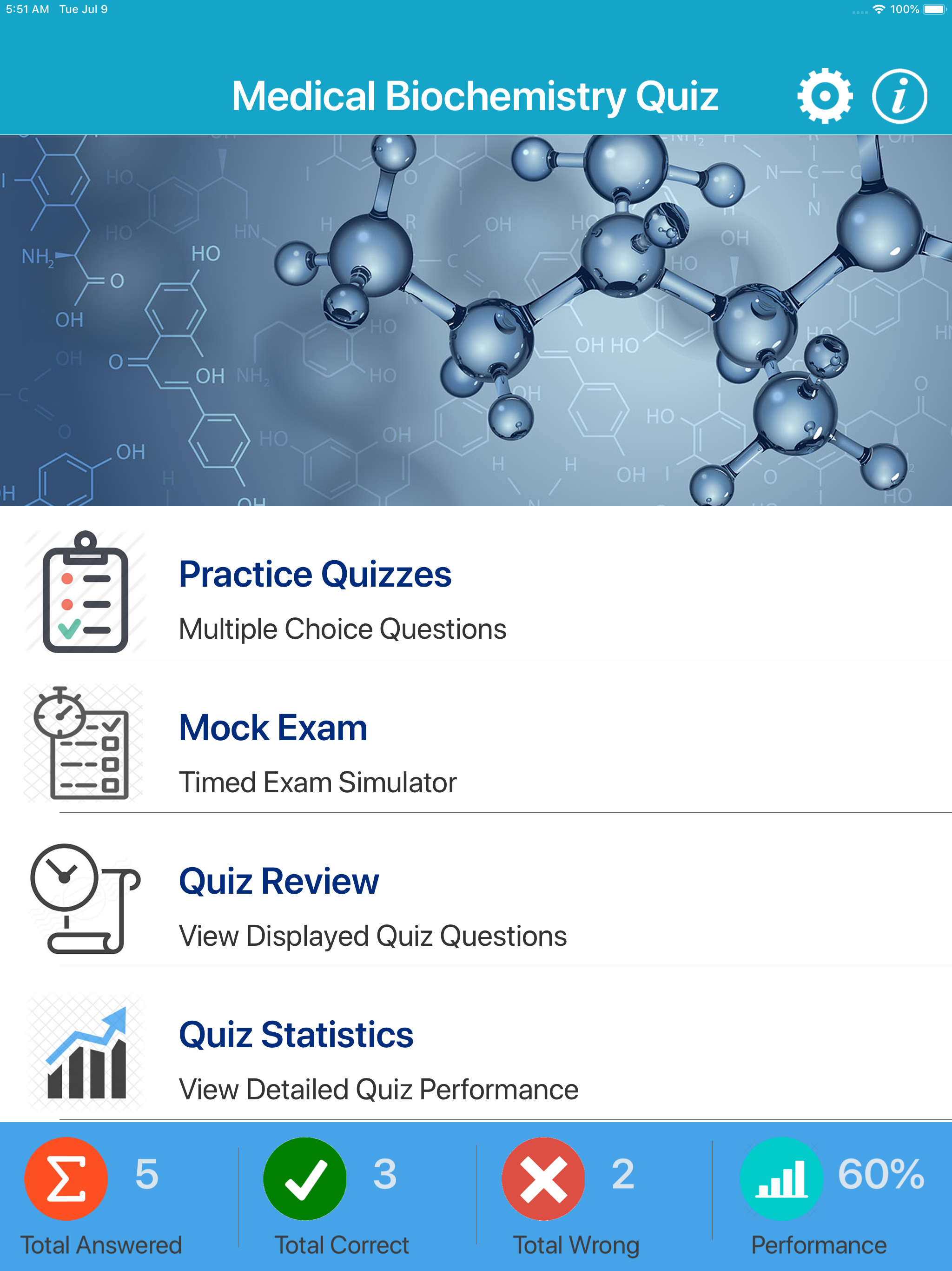 Medical Biochemistry Quiz