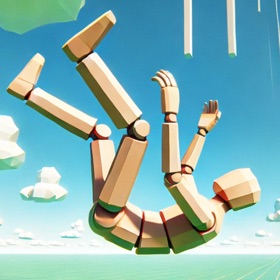 Snímky obrazovky (5) Mega Fall Ragdoll Simulator