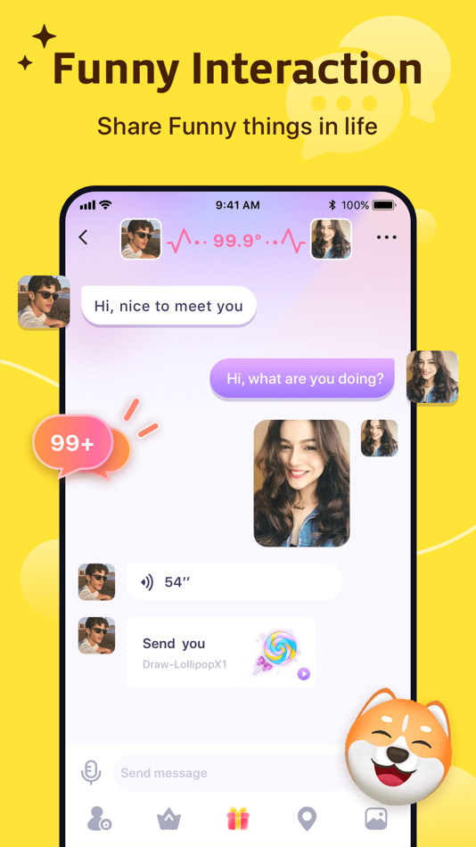 #5. MeYo : Party Video Stream (iOS) 由: Meyo Team