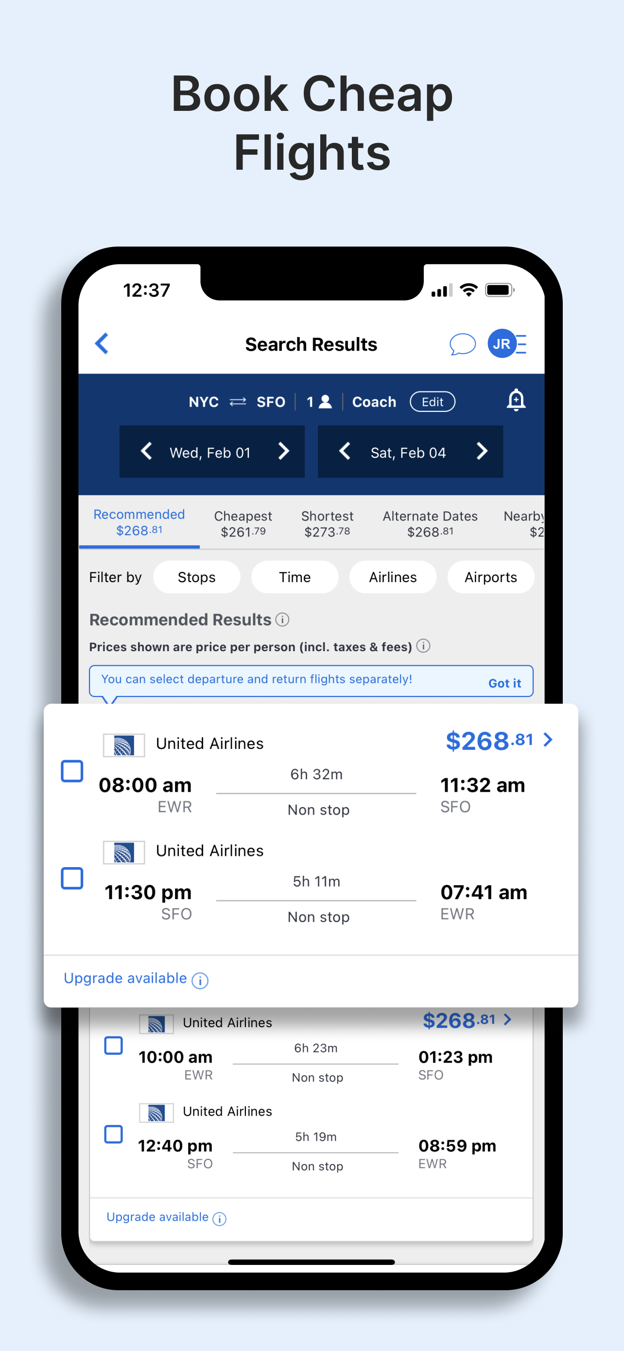 CheapOair: Cheap Flight Deals