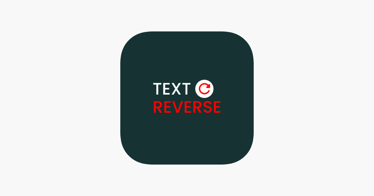 ‎Reverse Text Generator on the App Store