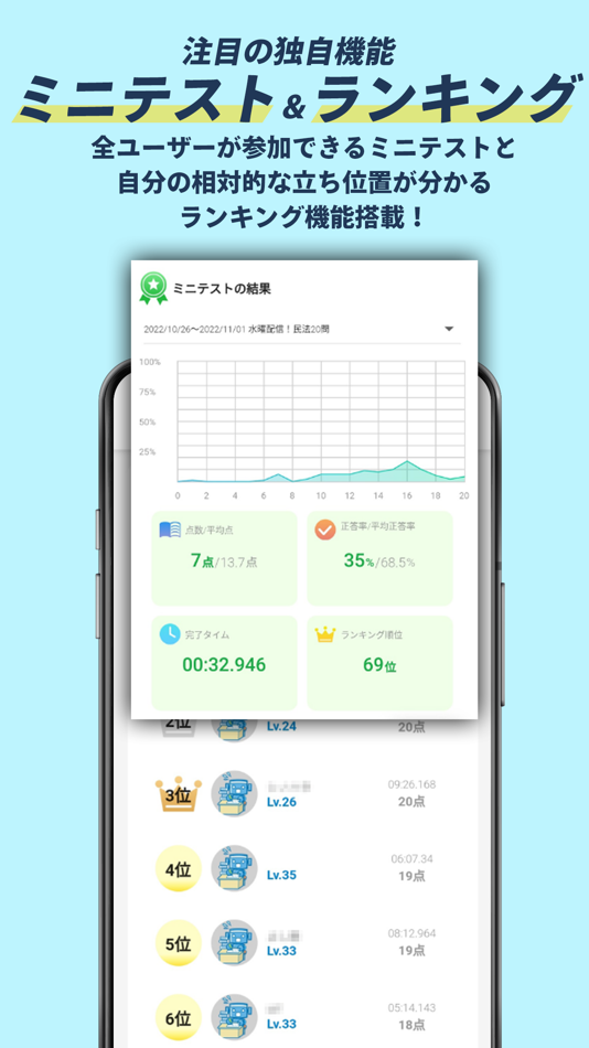 #3. 司法試験/予備試験短答対策 短答攻略クエスト (iOS) Podle: 株式会社資格スクエア