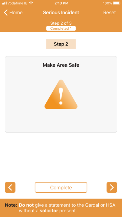 Screenshot #2 pour Safe@Work