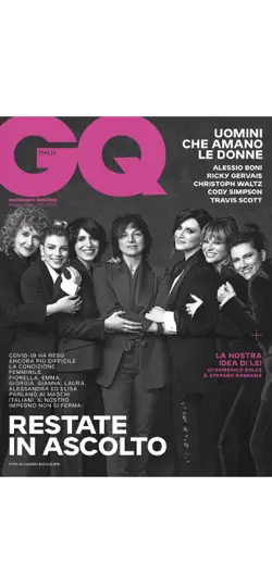 Скриншот GQ Italia Magazine на iPhone 1