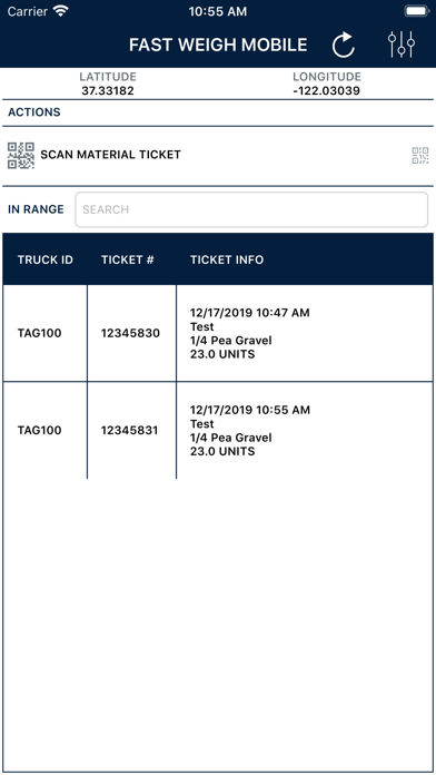 Fastweigh Mobile Screenshot 2 of 3