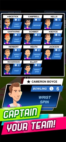 Stick Cricket Super League iPhone screenshot