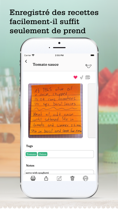 Screenshot #1 pour Recipe Manager - OrganizEat