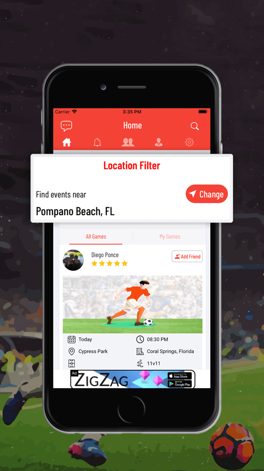 #1. Futnet (iOS) Av: Diego Ponce