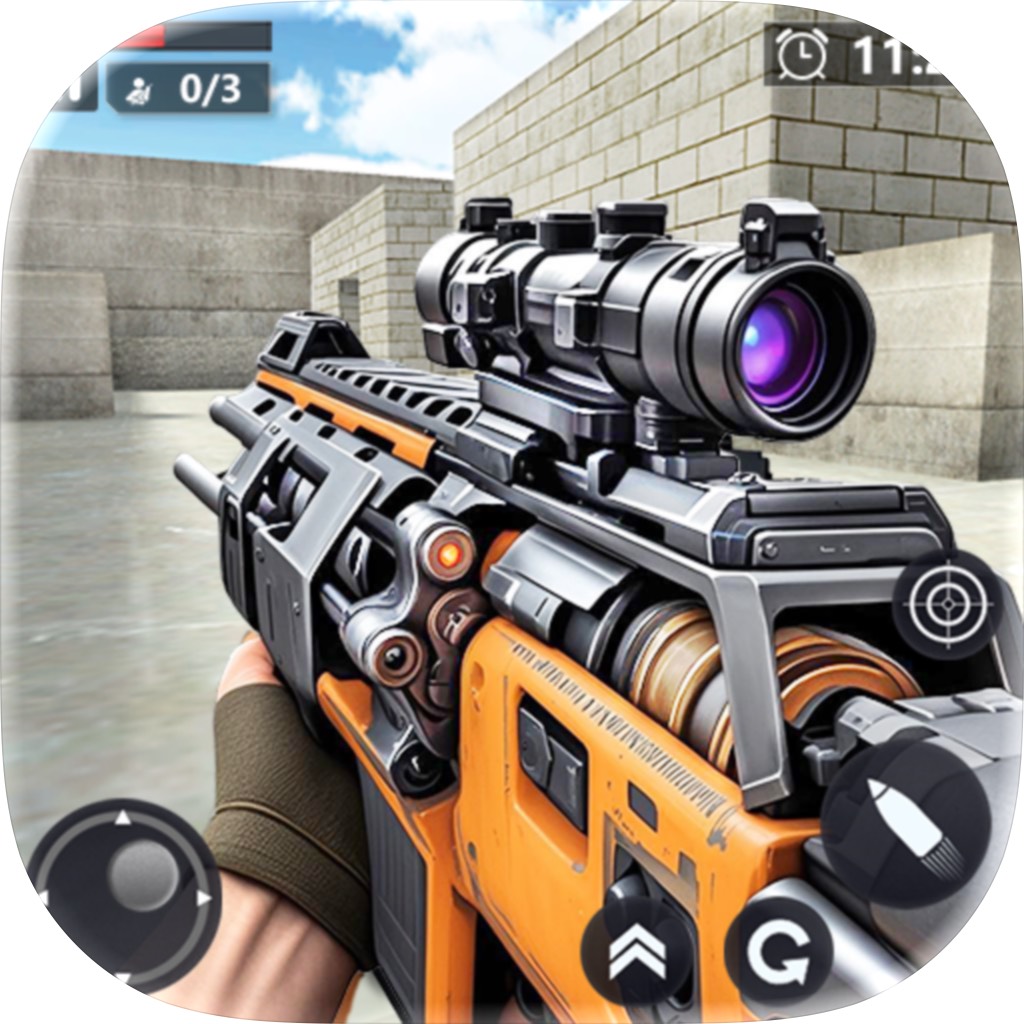 Apple App Store cover for FPS Counter : PVP Shooter