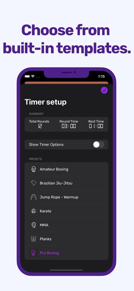 Martial Arts Timer - Health & Fitness App | MWM