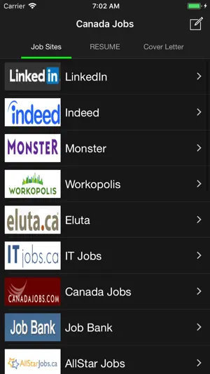Canada Jobs Search screenshot 1