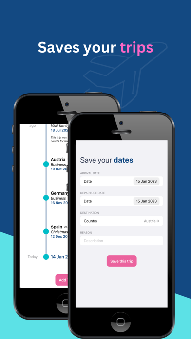 Entorii: Schengen calculator Screenshot
