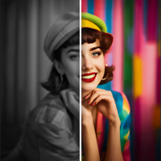 Black and white to color