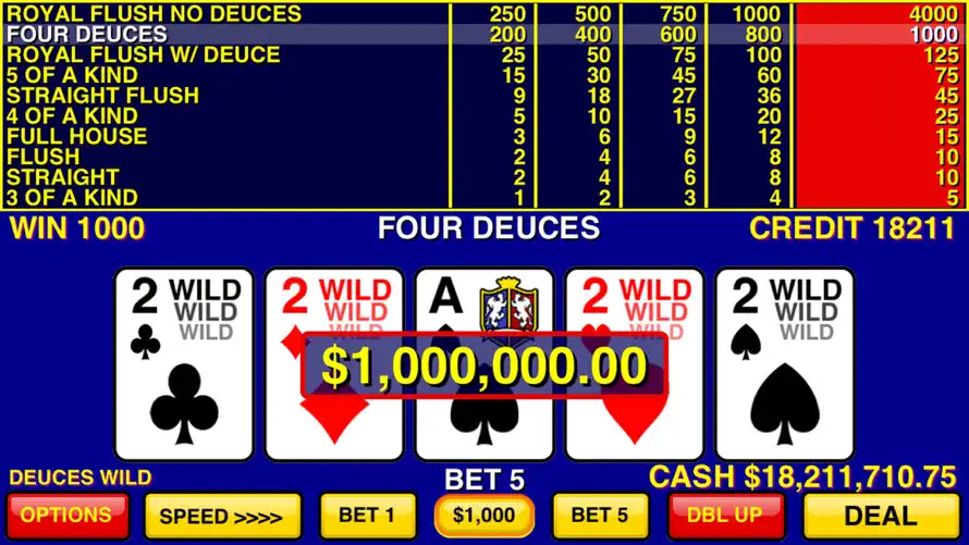 Video Poker Games screenshot 3