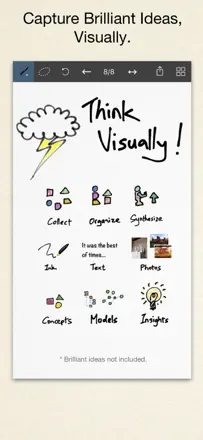 Inkflow Visual Notebook: Screenshot 1 von 5