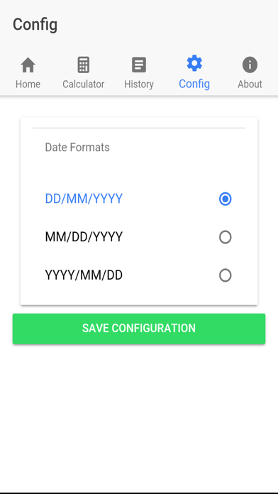 App screenshot