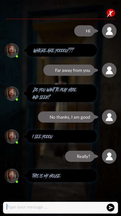 Scary Granny Contact Game