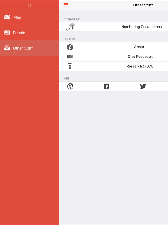 JCUNav iPad screenshot 5 - Navigation app