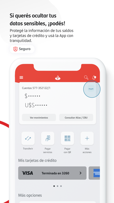Santander Argentina Screenshot