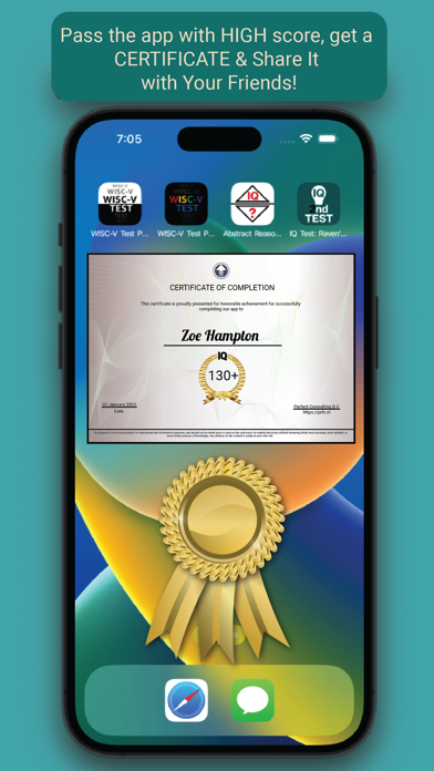 IQ Test: Logical Reasoning Pro Screenshot