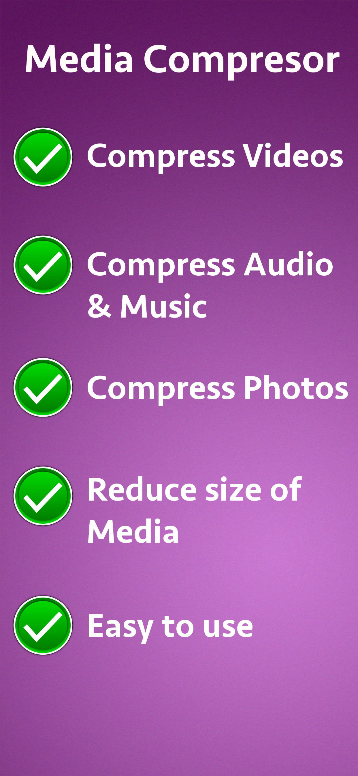 Video-Photo-Audio Compressor