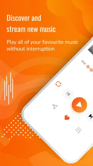 Upbeat: Music Streaming Player screenshot 1