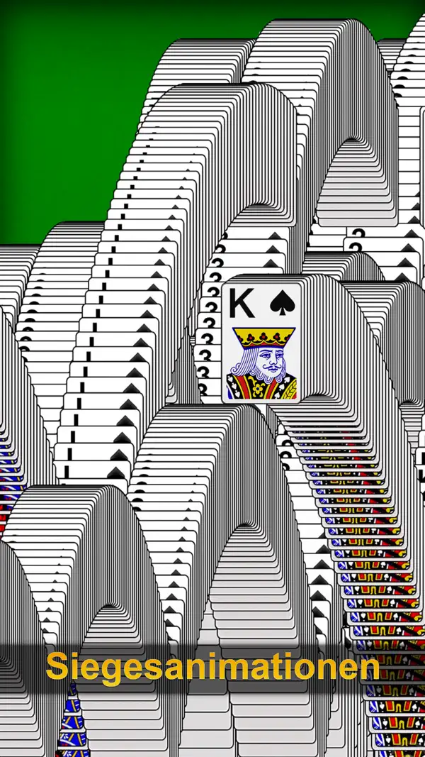 Solitär: Das #1 Kartenspiel iPhone Spiel Screenshot 5 – Spiele