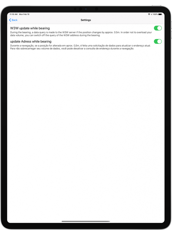 Compass - Professional iPad screenshot 4 - Navigation app