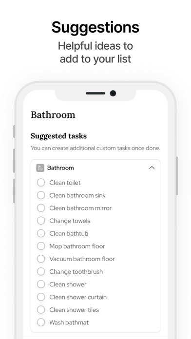 Kaji: Cleaning schedule Screenshot