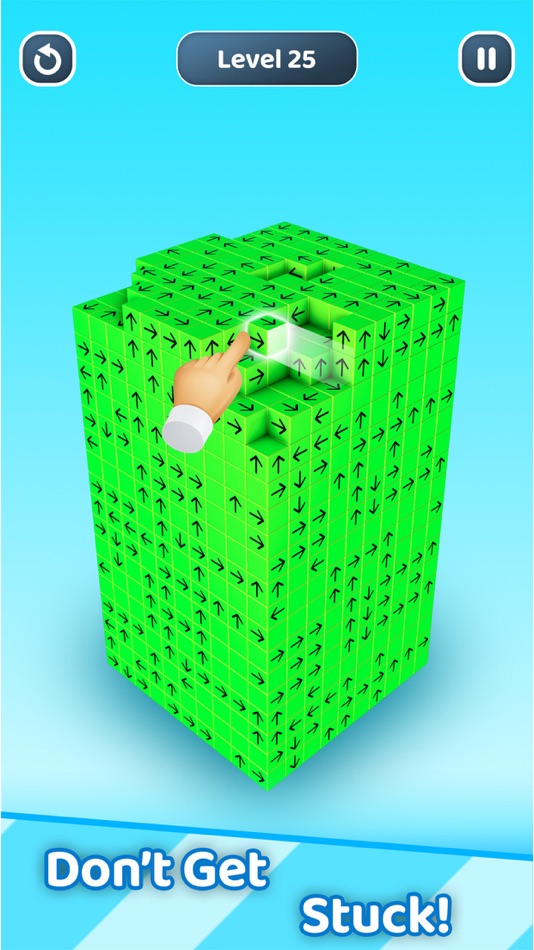 #2. Tap Away 3D Block Puzzle Fun (iOS) 由: Qaisar Rehman