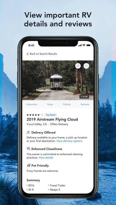 RVshare - RV Rentals Screenshot