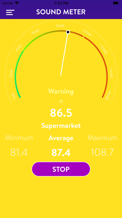 Screenshot #2 pour Sound Meter Premium