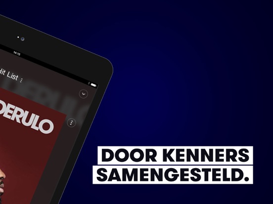 Stingray Music iPad app afbeelding 2