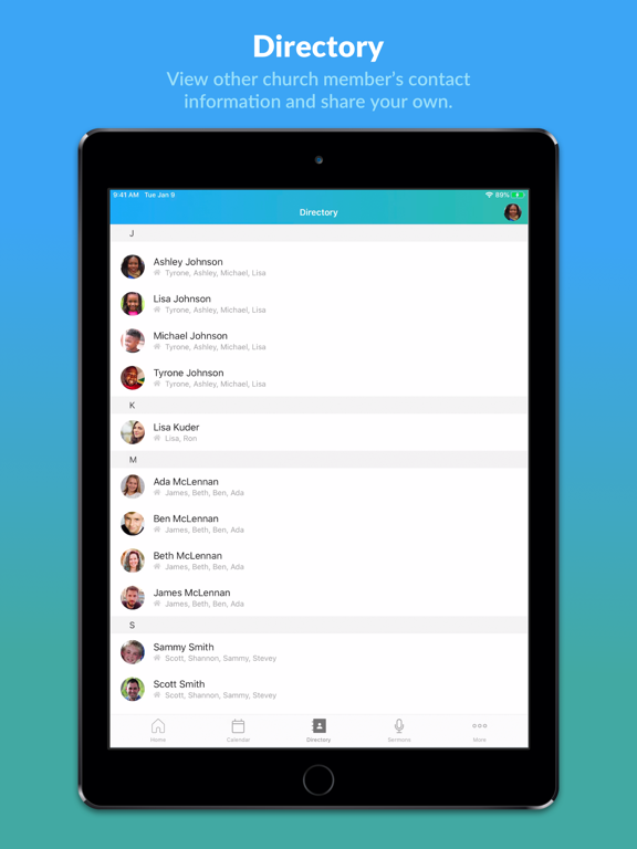 Screenshot #6 pour Church Center App